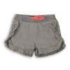 Kraťasy dívčí s volánky, Minoti, Shell 5, šedá - 74/80