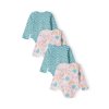 Body kojenecké 4pack, Minoti, 16mbaby 8, holka - 50/56