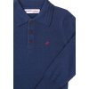 Tričko chlapecké Polo s dlouhým rukávem, Minoti, Retro 1, modrá - 98/104