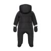 Kombinéza kojenecká zimní podšitá chlupem, Minoti, Peek 3, černá - 56/62