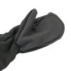 rukavice dětské softshellové palcové, Pidilidi, PD1128-10, černá - 2