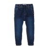 Kalhoty chlapecké podšité džínové s elastanem, Minoti, 7BLINEDJN 2, modrá - 80/86