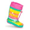 dívčí holínky gumové - potisk rainbow, Pidilidi, PL0051-01, holka - 22