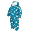 overal zimní chlapecký s kožíškem, Pidilidi, PD1142-04, modrá - 80