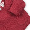 Svetr dívčí s kapsami, Minoti, BIRDCAGE 3, červená - 74/80 (Varianta 74/80)
