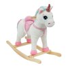 Houpací jednorožec se zvukovými efekty 71x30x57 cm, Wiky, W002007