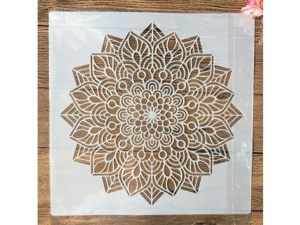 Dekorativní šablona Mandala 7 30 cm