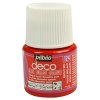 092124 pebeo deco glossy acrylic paint 45 ml 124 bright red