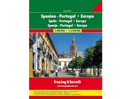 Španielsko, Portugalsko, Európa A4 1