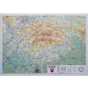 Slovensko plastická reliéfna mapa 1: 450 000