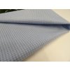 FLANEL 150 (11676-1 drobná kolečka modrá) 150cm (množství od od 4 metrů na míru (SLEVA 14% pří odvíjení nad 15m))