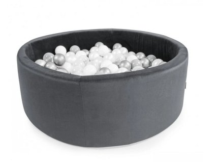 kulatý bazen pro děti s kuličkama velvet