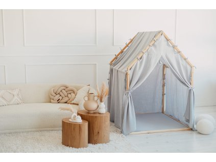 domek s látkou pro děti