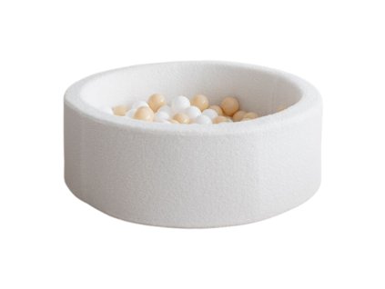 detsky bazen kulaty bily