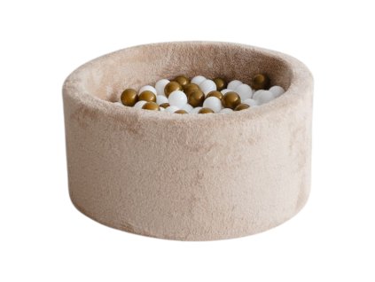 bazen plyš bežový