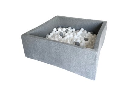 bazen ctverec velvet sedy