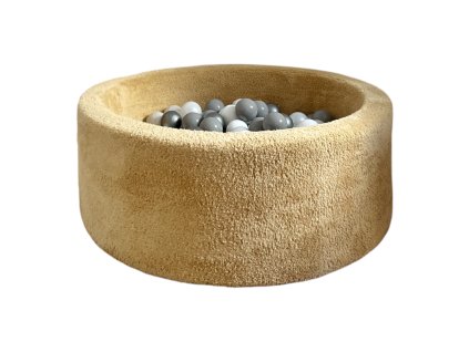 kulaty bazen plysovy pro deti