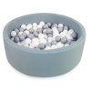 měkký suchý bazen s kuličkami mátový