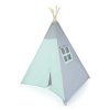 dětský stan teepee stan týpí šedý mátový 3