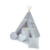 dětský stan teepee stan týpí světle šedý
