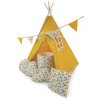 dětský stan teepee stan týpí hořticový vzor 4