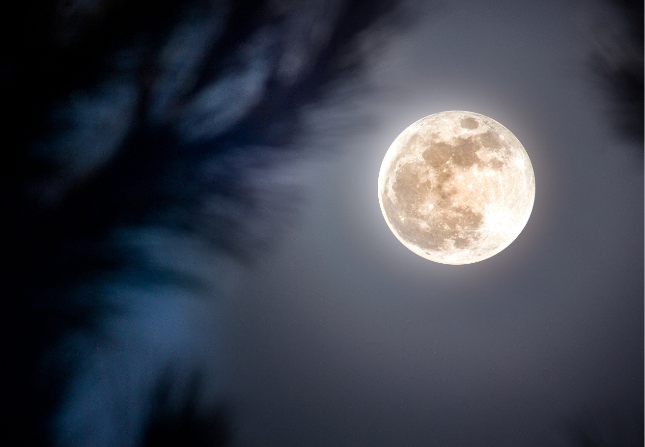 První jarní úplněk je ve znamení Vah. Přezdívá se mu červí