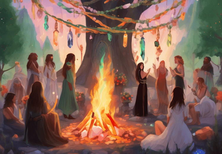 Beltain neboli Čarodějnice: Magický svátek ohně a plodnosti a minerály pro jeho oslavu