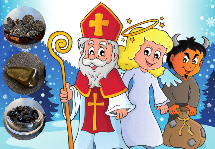 Už jste to slyšeli? Letos naděluje čert místo uhlí černé minerály!