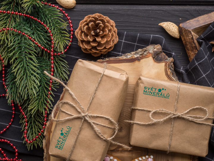 Vánoce s dárky ze Světa Minerálů! Kdy objednat s doručením do Štědrého dne?