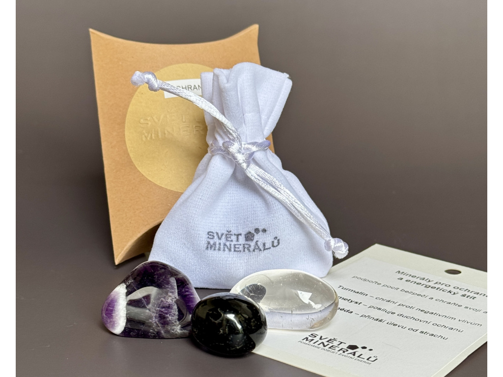 35608 13 sada tromlovanych mineralu na ochranu a pocit bezpeci balicek kamenu turmalin ametyst zahneda