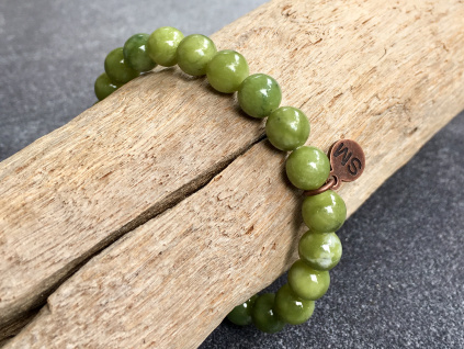 11802 1 naramky z mineralu jadeit naramek