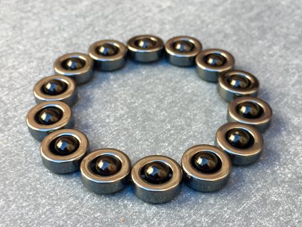 onyx, hematit náramek