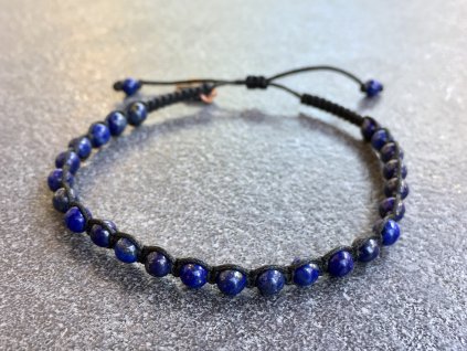 lapis lazuli náramek shamballa