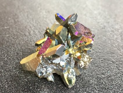 křišťál drúza aqua aura