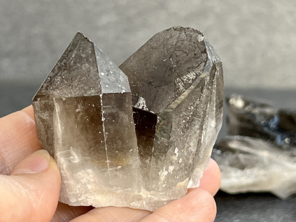 19248 6 druzy z mineralu zahneda druza dekorace ze zahnedy druza