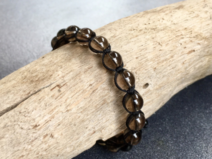 náramky z minerálů, záhněda náramek shamballa