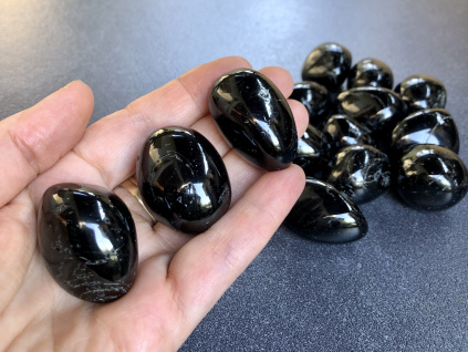 27271 1 tromly z mineralu turmalin skoryl troml