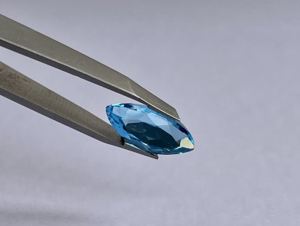 Topaz modrý broušený - 3,58 karátu, drahokam,