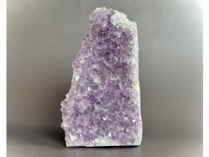 drůzy z minerálů, drúza z ametystu, ametystová dekorace