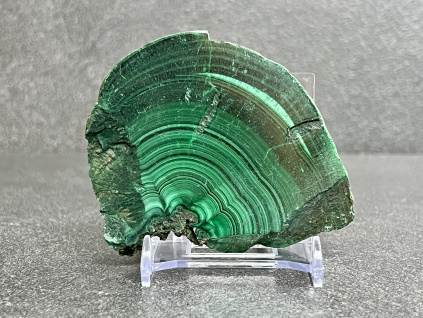 celoleštěné destičky z minerálů, malachitová destička leštěná