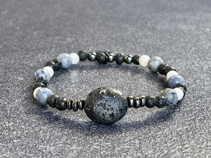 33012 naramek lava hematit magnezit koral