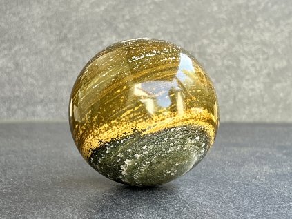 koule z minerálů, jaspis koule XXL, dekorace z jaspisu ve tvaru koule