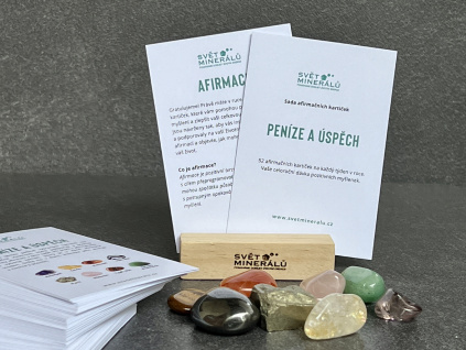 34942 afirmacni karty penize a uspech 52 karet na cely rok