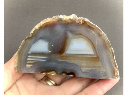 Achátová půlka - 333 g