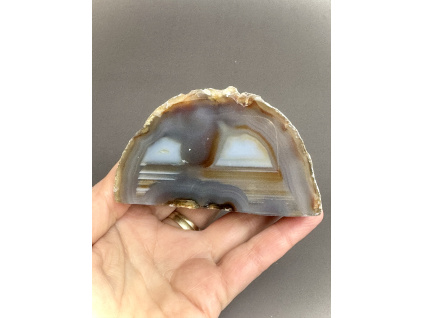 Achátová půlka - 333 g