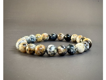 náramky z minerálů a polodrahokamů, náramek z dendritického opálu, šperky s opálem