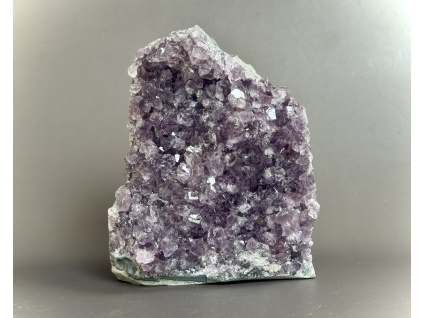 drůzy z minerálů, drúza z ametystu, ametystová dekorace