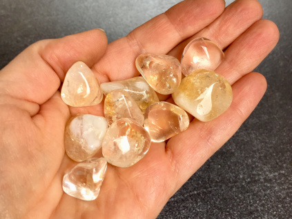 4617 1 tromly z mineralu citrin troml