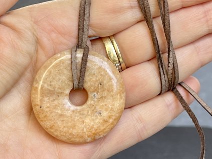 Kalcit orchidea donut
