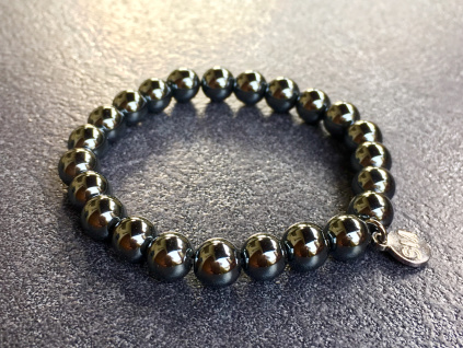 7524 3 naramky z mineralu hematit naramek